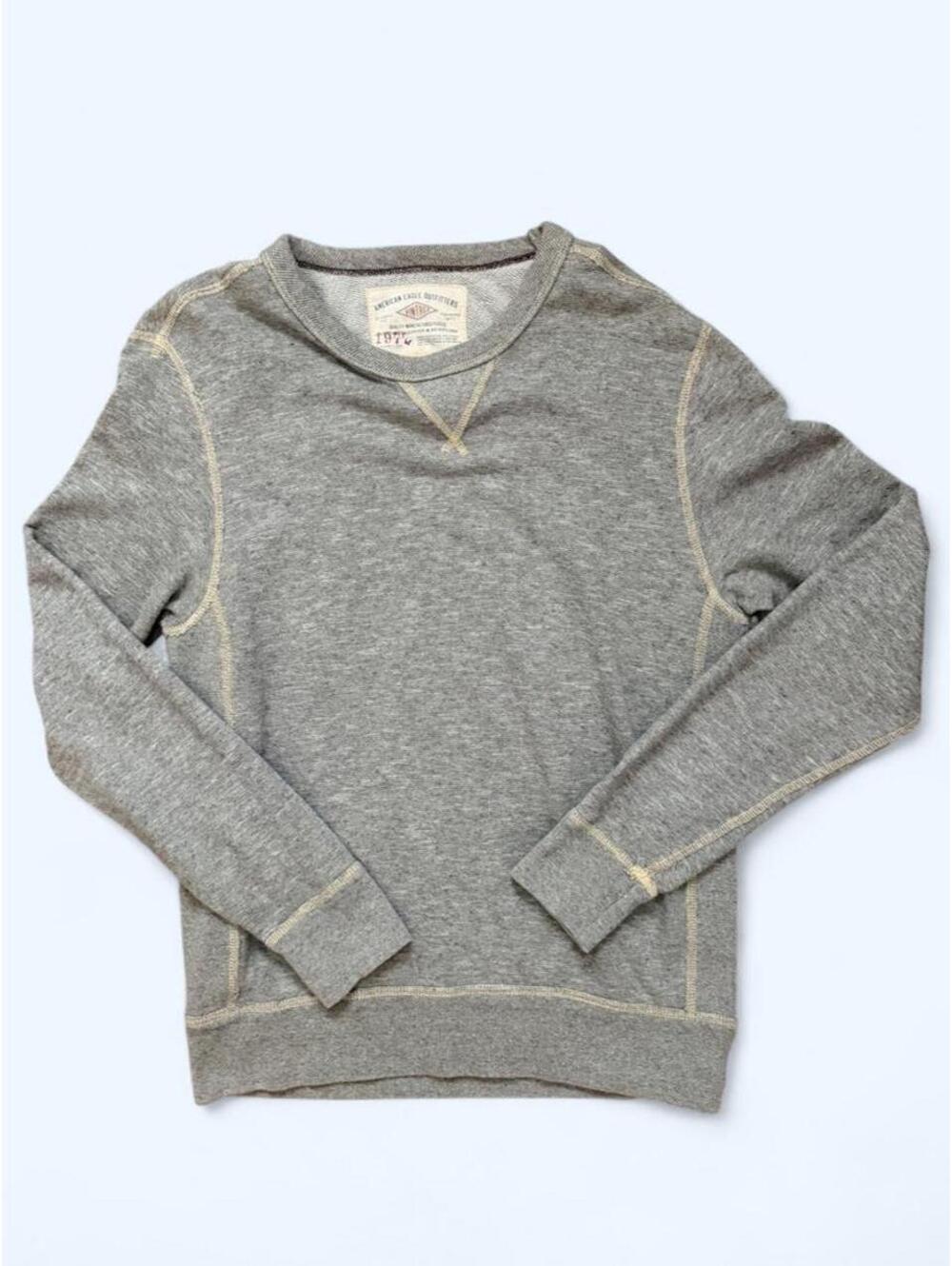 American Eagle vintage gray heathered sweatshirt